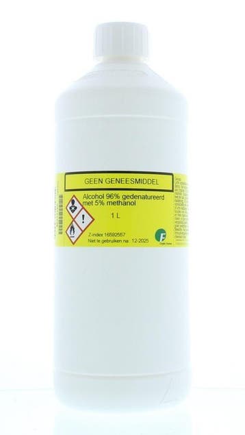 Orphi Farma Alcohol 96 met 5 methanol 1 liter, transparant,, Verzenden, Nieuw