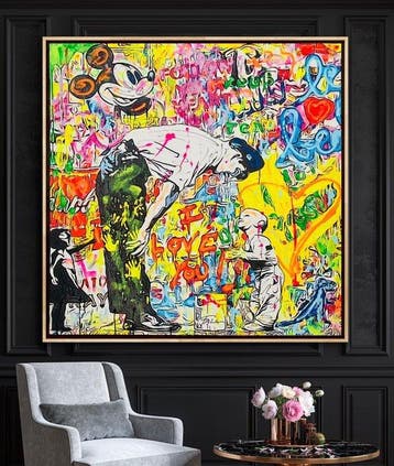 Joaquim Falco - GRAFFITI ARTIST KID XL Fluor paint