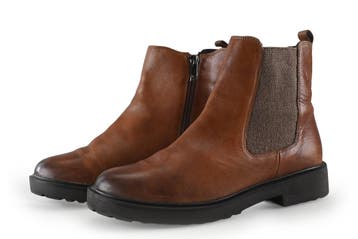 Caprice Enkellaarzen in maat 39 Cognac, Kleding | Dames, Schoenen, Overige kleuren, Verzenden, Lage of Enkellaarzen, Zo goed als nieuw