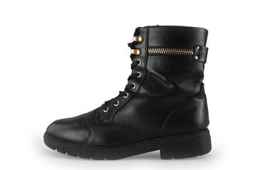 S.oliver Veterboots in maat 39 Zwart, Verzenden, Zwart, Overige typen, Zo goed als nieuw