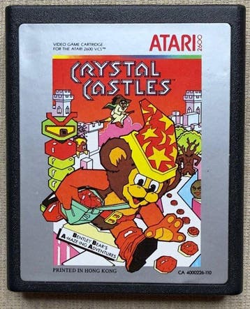 Atari - 2600 VCS - Crystal Castles - Videogame - Zonder, Nieuw
