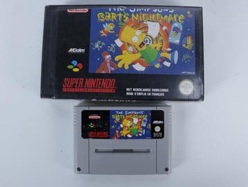 SNES - The SImpsons Barts Nightmare - Plastic Boxed, Ophalen of Verzenden, Nieuw