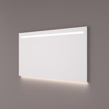 HIPP Design spiegel Basic Line Recht & Horizontale LED-Baan, Huis en Inrichting, Woonaccessoires | Spiegels, Ophalen of Verzenden