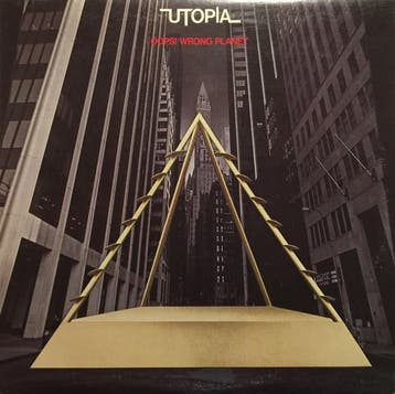 LP gebruikt - Utopia - Oops! Wrong Planet, Verzenden, Zo goed als nieuw, Overige formaten