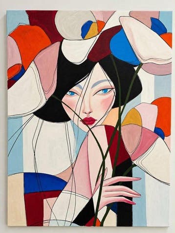 Kiri Aguilera (1982) - XL - Velo Floral