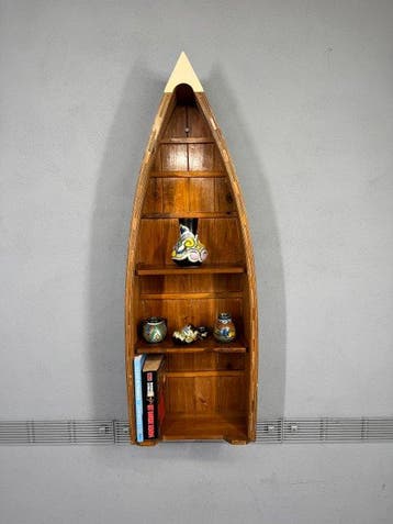 Kast - Hout - Roei Boot kast