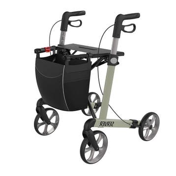 Rehasense Rollator Server M champagne, Ophalen of Verzenden, Nieuw