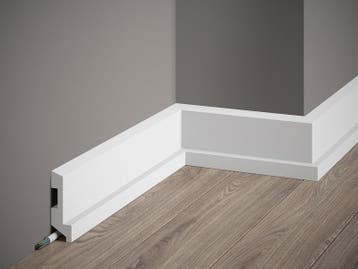 Plint MD024 LED  (80 x 27 mm), lengte 2 m, Ophalen of Verzenden