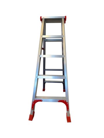 Aluminium Huishoudtrap | Veilig | 150kg | Laatste Stuks!, Nieuw, Ophalen of Verzenden, Ladder, Opvouwbaar of Inschuifbaar