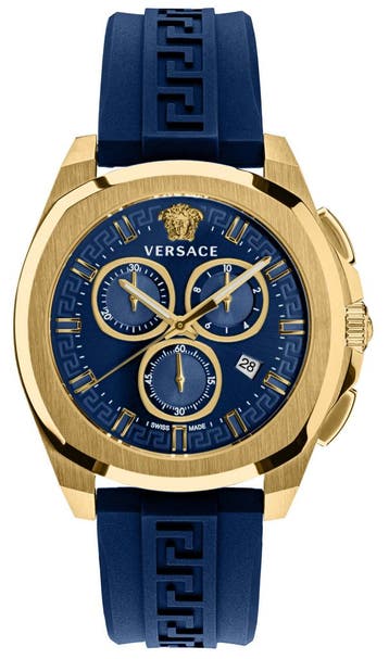 Versace VE7CA0323 Chrono Geo horloge 43 mm, Overige merken, Staal, Verzenden, Polshorloge