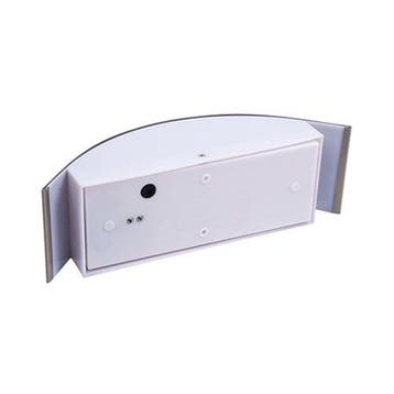 Tuin/Buitenlamp/Wandlamp Vierkant/Ovaal Mat Chroom RVS, Nieuw, Ophalen of Verzenden, Rvs, Hanglamp