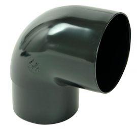 Nicoll PVC-Ti bocht 87,5 graden mof-vse zwart Ø80, Ophalen of Verzenden, Nieuw