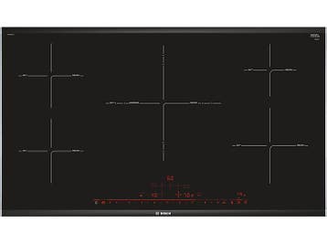 Bosch - Inductie Kookplaat - Zwart, Verzenden, Nieuw, Inductie, 5 kookzones of meer