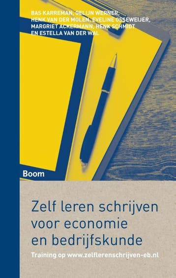 Zelf leren schrijven voor economie en, 9789462364882, Verzenden, Zo goed als nieuw, HBO