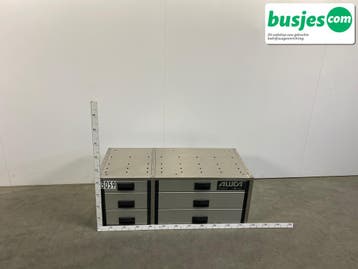 Aluca bedrijfswageninrichting 1155x520x450mm (3059), Ophalen of Verzenden