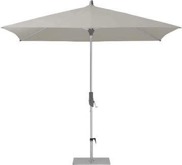 Glatz Alu Twist easy 250x200cm ash - Parasol, Tuin en Terras, Parasols, Nieuw