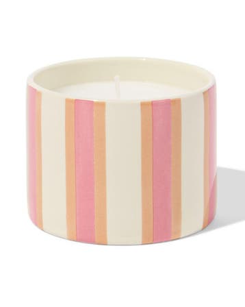 HEMA Geurkaars 8x6.4cm tompouce, Verzenden, Nieuw, Roze