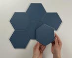 Vloertegel/Wandtegel Donkerblauw 15x17cm (Muurtegels), Doe-het-zelf en Verbouw, Tegels, Keramiek, Nieuw, Minder dan 20 cm, 10 m² of meer