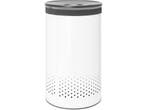 Brabantia Wasmand - 60 l - Quick-Drop Opening - White / Dark, Verzenden, Zo goed als nieuw