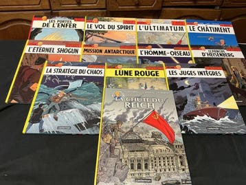 Lefranc - 12x C - 12 Album - Eerste druk - 1978/2021, Nieuw