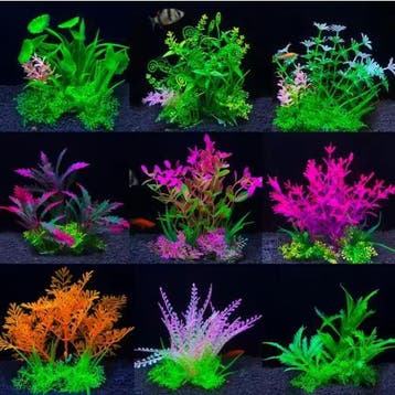 Aquarium Kunstplant 14 cm Realistische Waterplant Decoratie, Verzenden, Nieuw