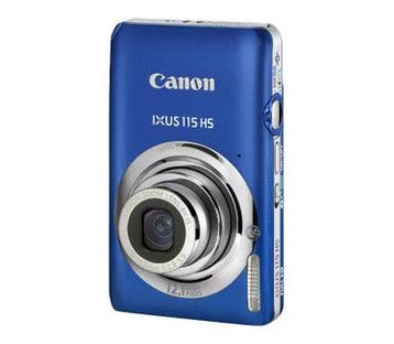 Canon IXUS 115 HS Digitale Compact Camera - Blauw, Verzenden, Zo goed als nieuw