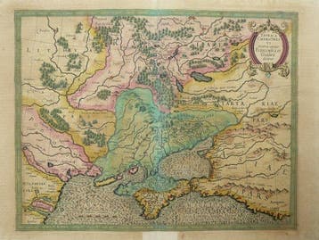 Oekraïne - Rusland / Moskou / Kiev / Krim; Henricus Hondius, Nieuw