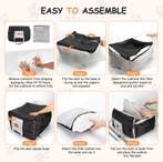 Nobleza 2AX - Luxe Hondenmand auto - Autostoel Hond - Honden, Verzenden, Zo goed als nieuw