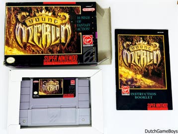 Super Nintendo / Snes - Young Merlin - USA, Verzenden, Gebruikt