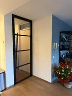 Klikdeur op maat! Deur in bestaand kozijn zonder verbouwing!, Binnendeur, Nieuw, Glas, 120 cm of meer