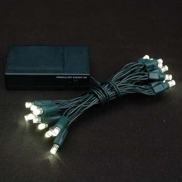Kerstverlichting op batterij - 2 meter - 20 LEDs - Warm wit, Diversen, Kerst, Ophalen of Verzenden, Nieuw