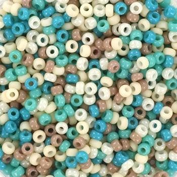 c.a. 5 gram Miyuki rocailles 11/0 - Mix tropical mix44, Hobby en Vrije tijd, Kralen en Sieraden maken, Ophalen of Verzenden, Nieuw