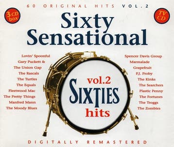 cd - Various - Sixty Sensational Sixties Hits - Vol.2, Verzenden, Zo goed als nieuw