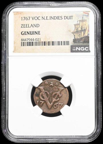 Nederlands-Indië, Zeeland. VOC Duit 1767 (Zonder