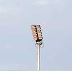 Lampenrek t.b.v. montage schijnwerper op een lichtmast....., Nieuw