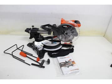 POWERPLUS POWDP2560 - Verstekzaag 20V - Telescopisch 210mm -, Verzenden, Zo goed als nieuw, Powerplus
