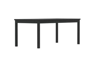 Tuintafel-Sven-6-personen-Zwart-Teak-180x90cm-the-outsider, Tuin en Terras, Tuintafels, Verzenden, Nieuw