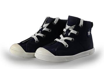 Jopper Hoge sneakers Jongens in maat 24 Blauw, Verzenden, Schoenen, Zo goed als nieuw, Jongen of Meisje