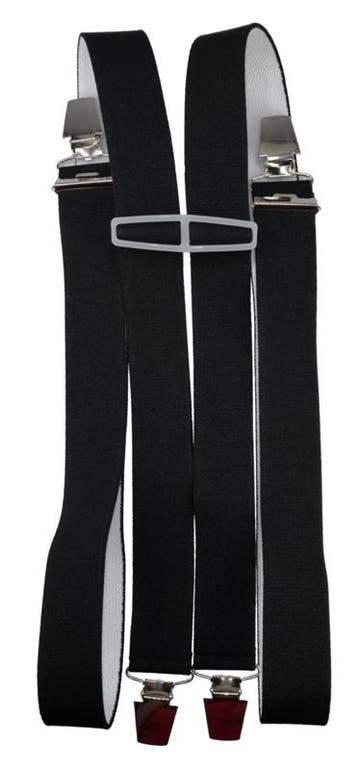 Zwarte Bretels met 4 extra sterke clips, Verzenden, Nieuw