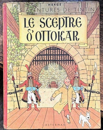 Tintin T8 - Le sceptre dOttokar (B2) - C - 1 Album -, Boeken, Stripboeken, Nieuw