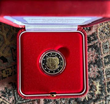 Monaco. 2 Euro 2021 10 Ans du Mariage Princier Proof