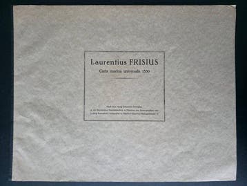 Deutschland (Herausgeber aus München) - Wereldkaart (Carta