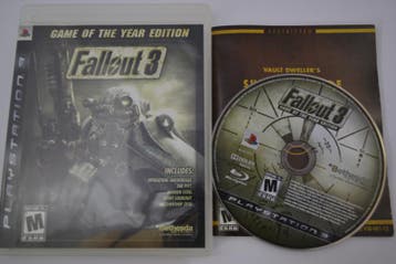 Fallout 3 - Game of the Year Edition (PS3 USA), Verzenden, Zo goed als nieuw