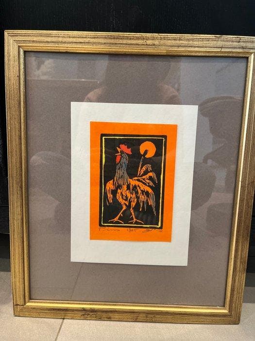 Jacob Pins (1917-2005) - The Golden Cockerel, Antiek en Kunst, Antiek | Overige Antiek
