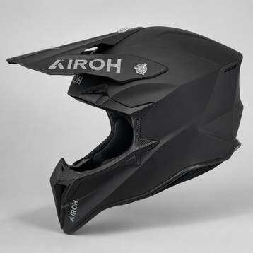 Airoh Crosshelm Wraaap Mat Zwart - AANBIEDING, Verzenden, Nieuw met kaartje, Offroadhelm