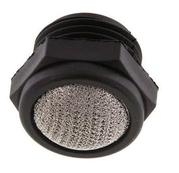 G1/2 PA Compact Pneumatische Geluiddemper 1.4301 Draadgaas, Verzenden, Nieuw