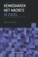 9789463562799 Excel aan het werk: Kennismaken met macros, Verzenden, Zo goed als nieuw, Wim de Groot