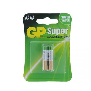 AAAA batterij - GP - 2 stuks (Alkaline, 1.5 V), Verzenden, Nieuw