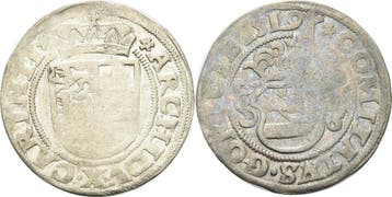 1/2 Batzen 1519, Habsburg Maximilian I 1493-1519, Verzenden