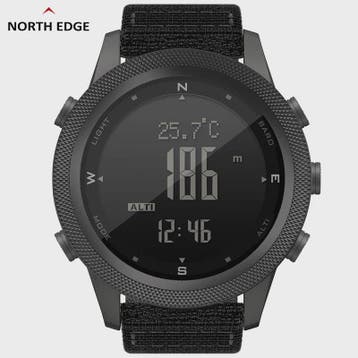 NORTH EDGE APACHE-46 Outdoor Heren Horloge - Altimeter, Baro, Verzenden, Nieuw
